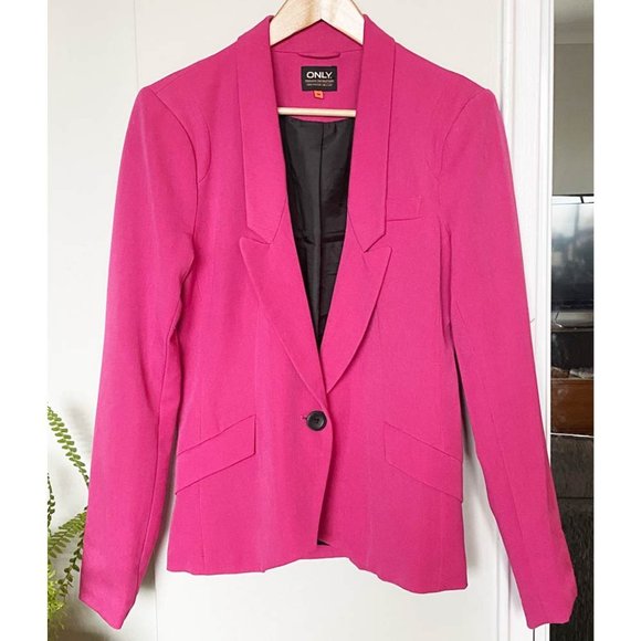 Hot Pink Blazer - Picture 1 of 10